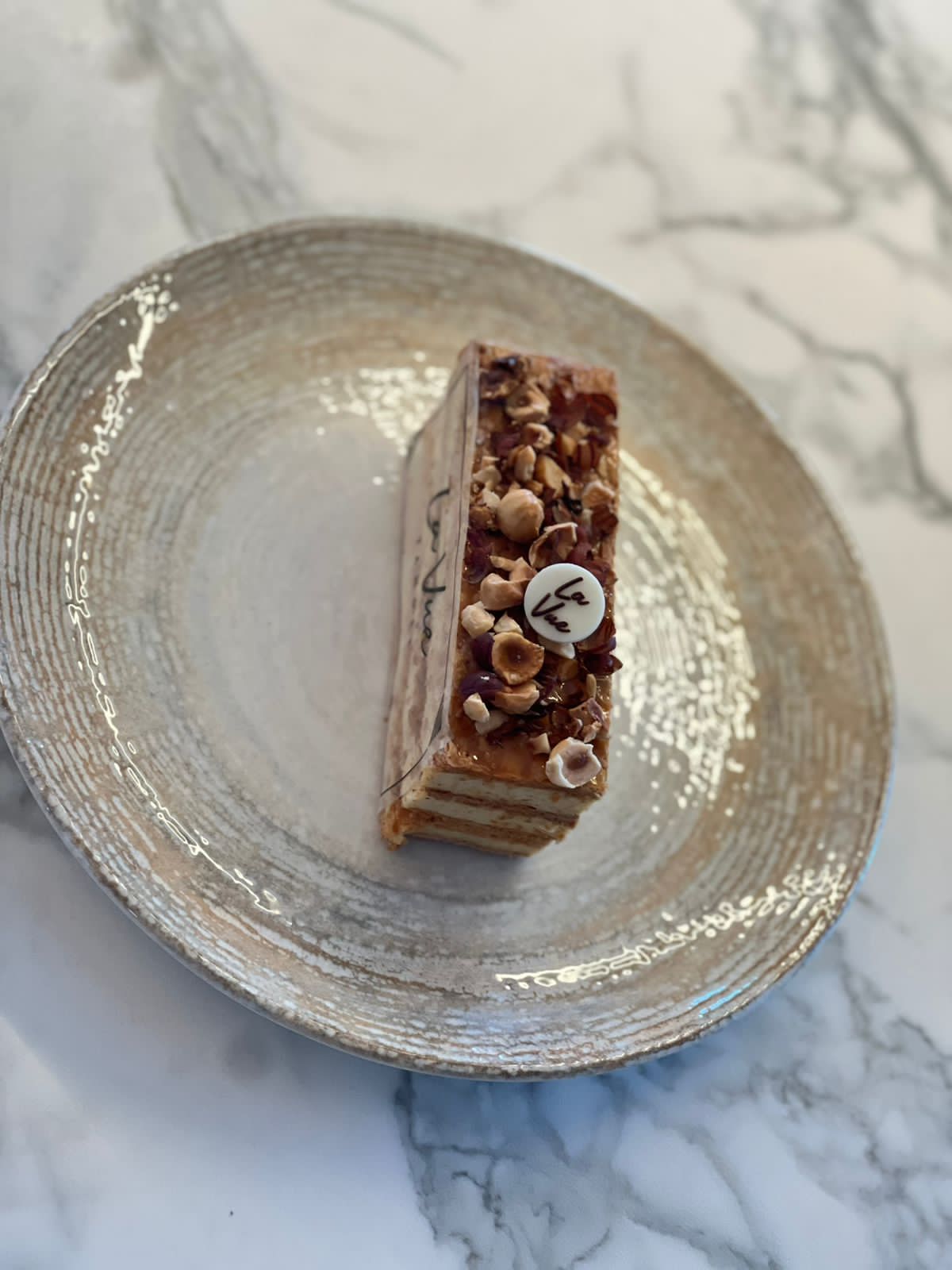 Mile Feuille Amande / Noisette / Vanille