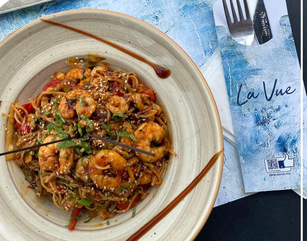 Nouilles Chinoises aux Crevettes