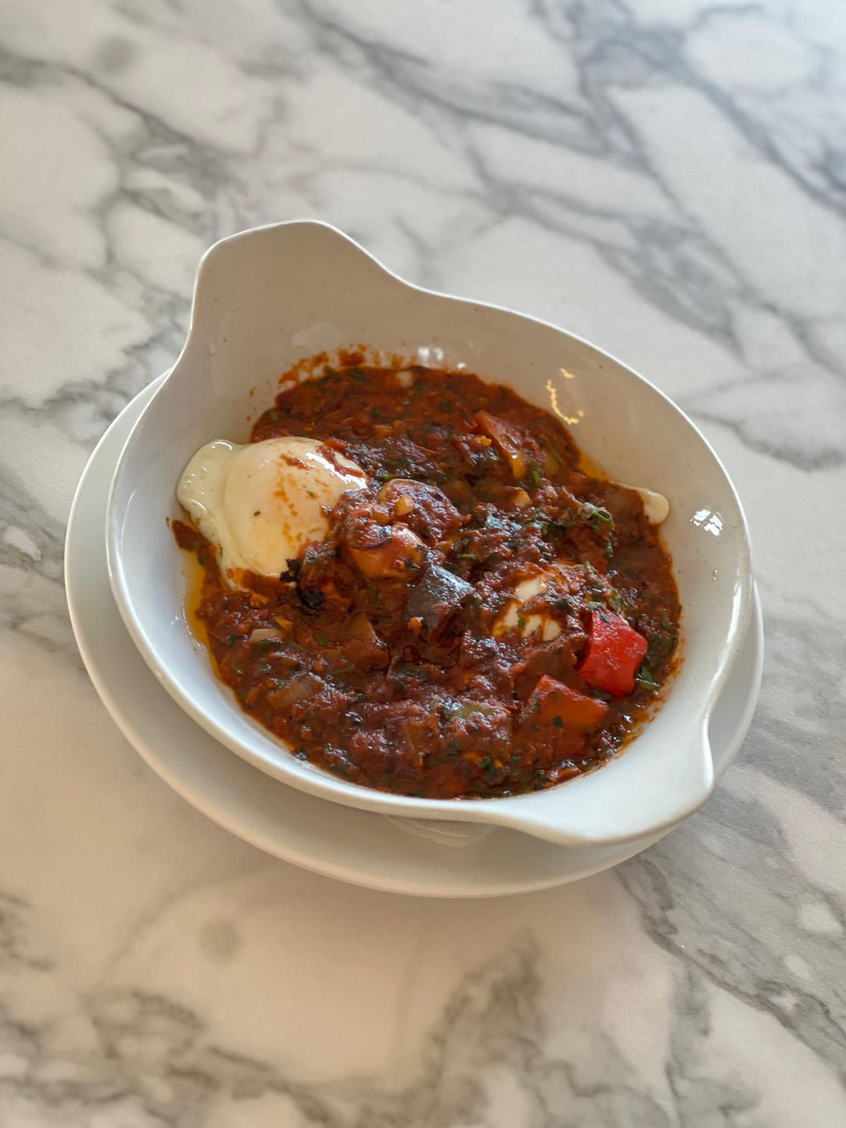 Chekchouka aux œufs