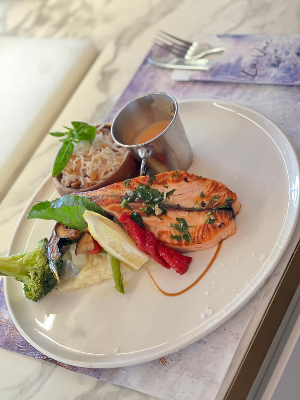 Pavé de Saumon Grillée