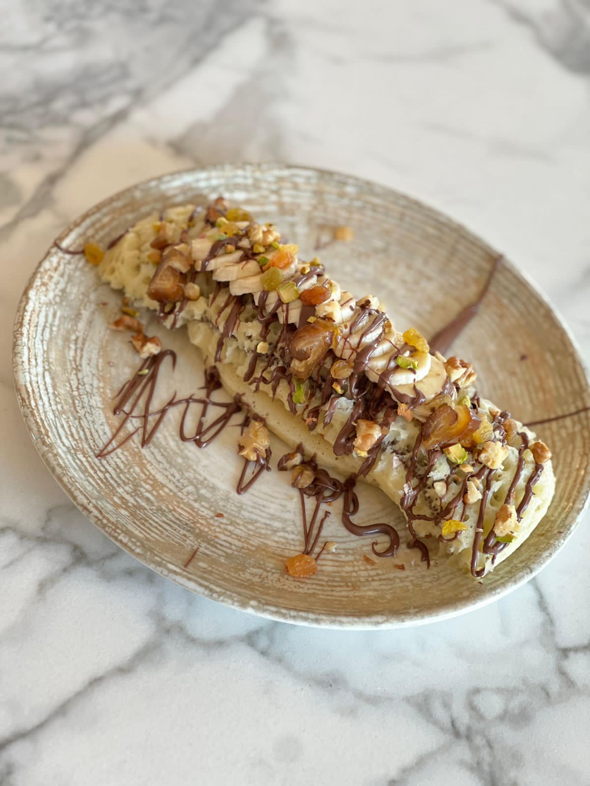 Baghrir ou Rghayf Avec Nutella